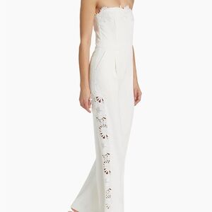 Ebony Lace Combo Jumpsuit